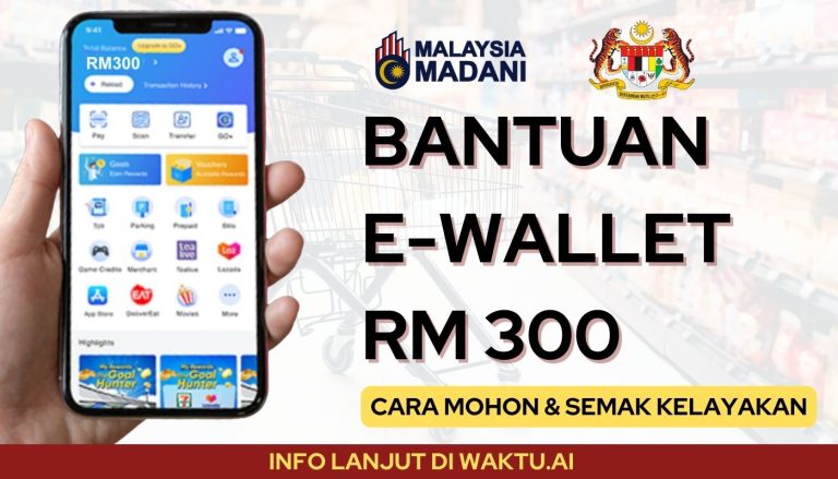 Bantuan EWallet RM300 Bulanan Untuk B40 Semak Kelayakan Dan Mohon