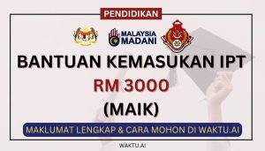 Bantuan Melanjutkan Pelajaran Ipt Maik Cara Mohon Disini