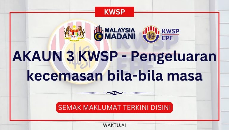 Terkini Akaun Kwsp Pengeluaran Kecemasan Bila Bila Masa