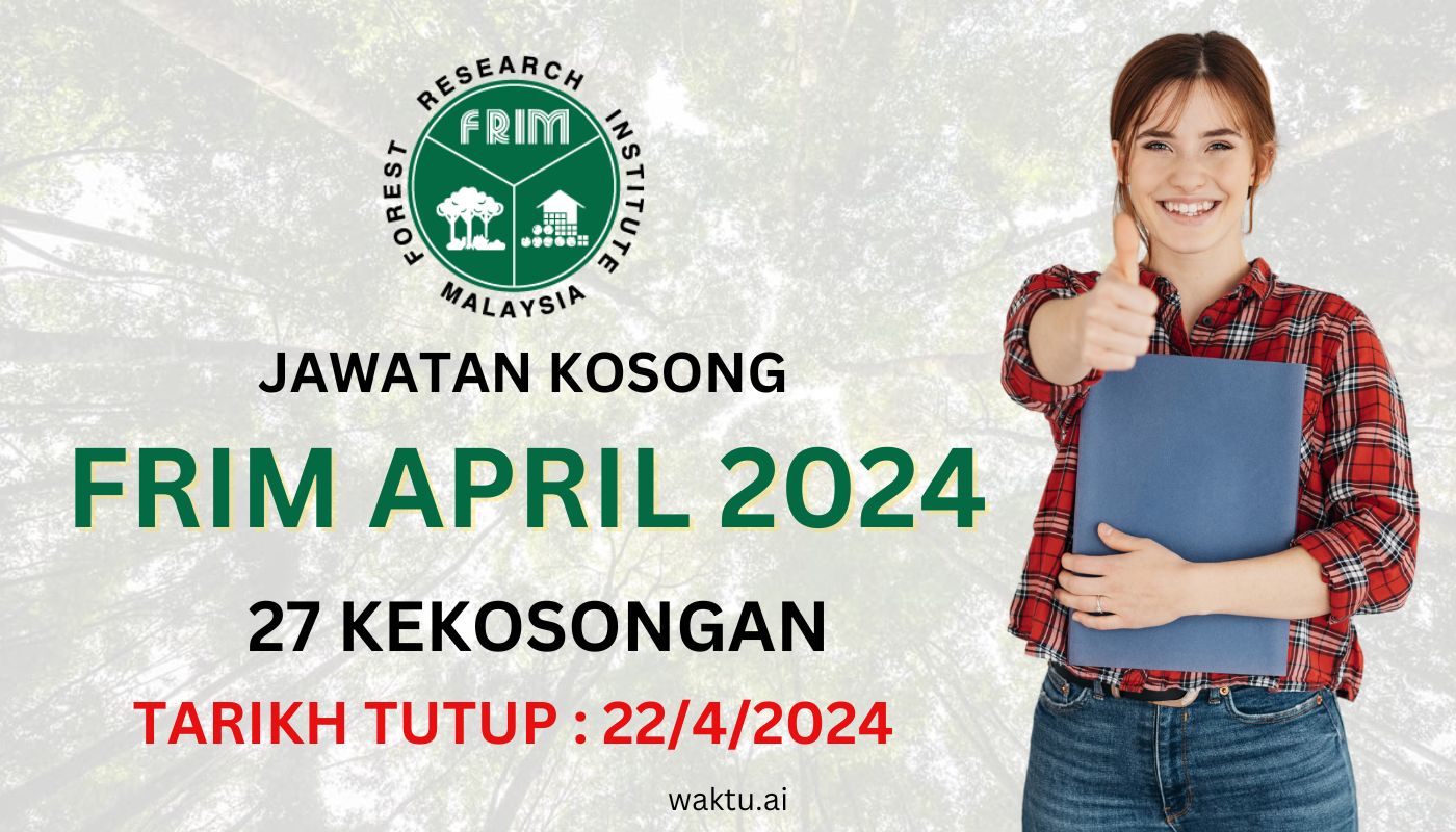 jawatan kosong frim april 2024