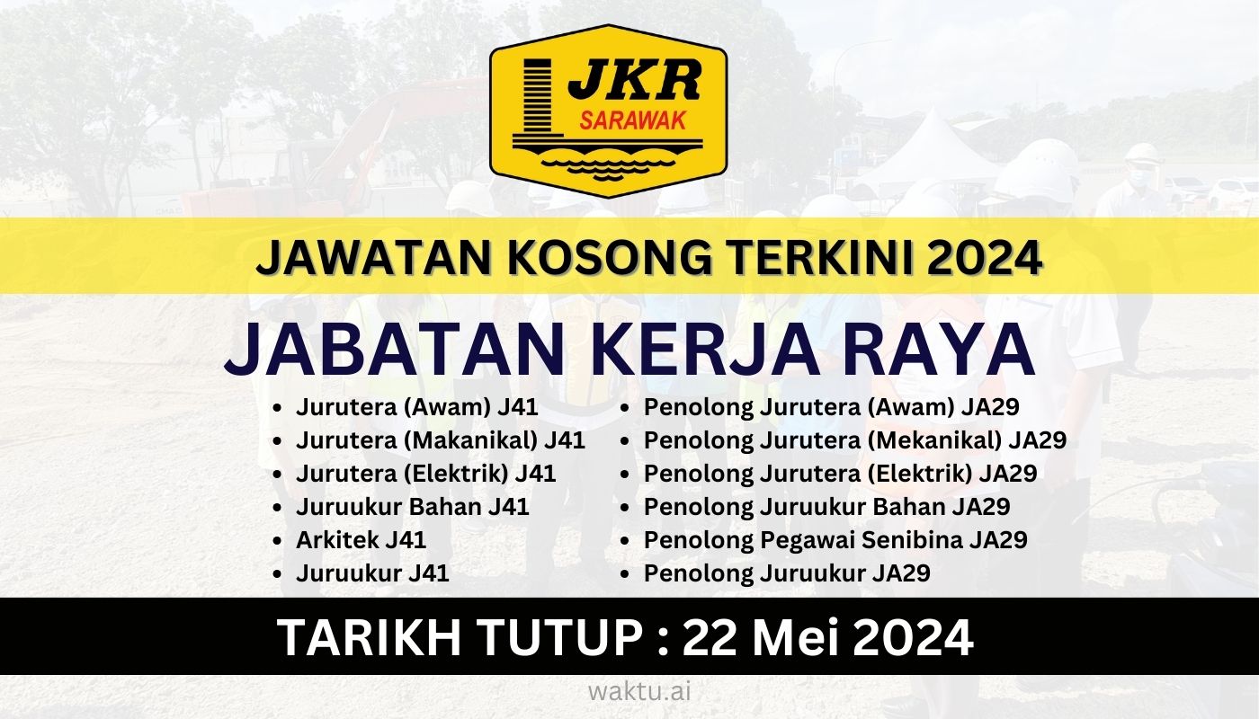 jawatan kosong jabatan kerja raya