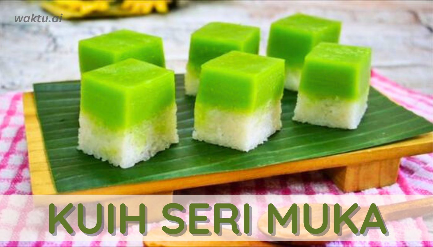 Resepi kuih seri muka