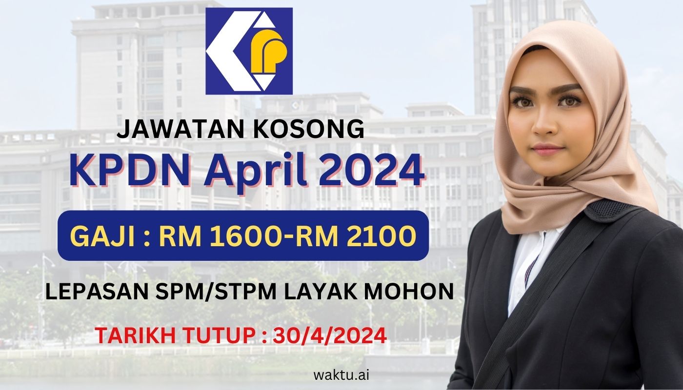 jawatan kosong kpdn april 2024