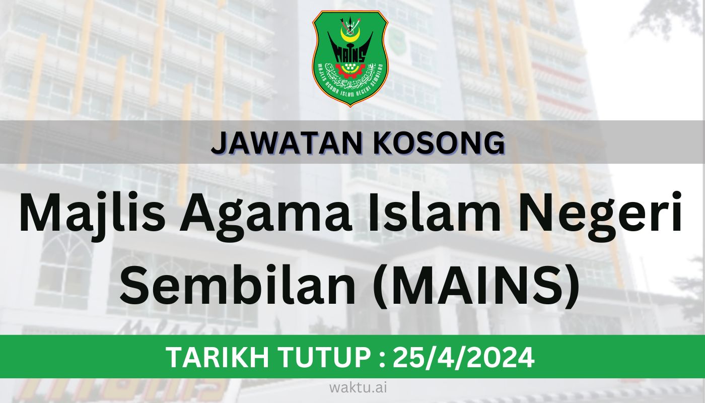 jawatan kosong mains 2024