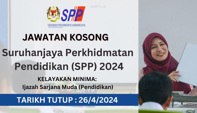 JAWATAN KOSONG SPP 2024 - Suruhanjaya Perkhidmatan Pendidikan