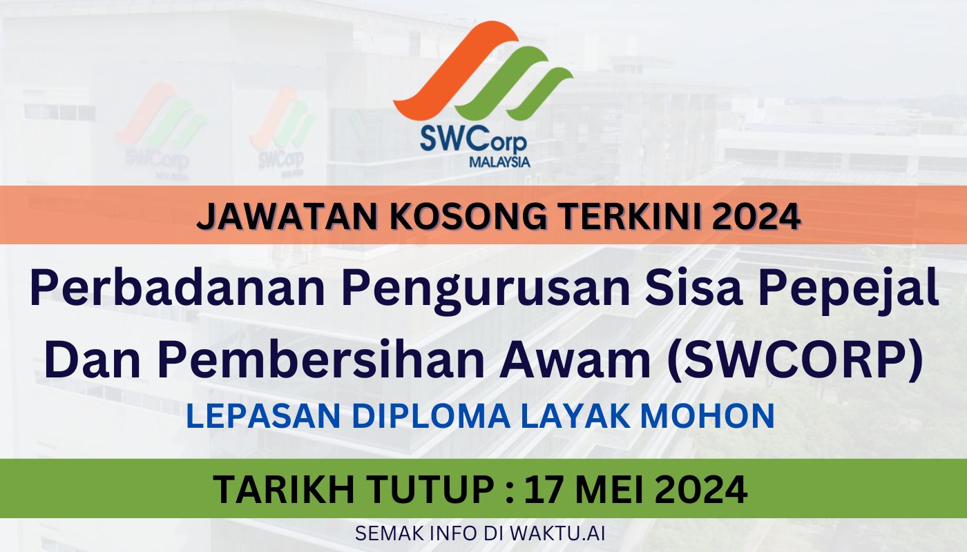 Jawatan Kosong SWCorp Malaysia