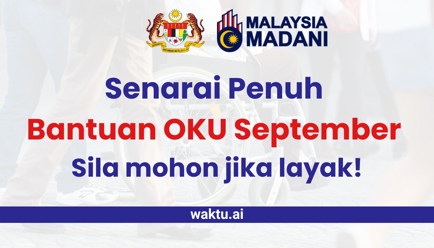 Bantuan OKU September