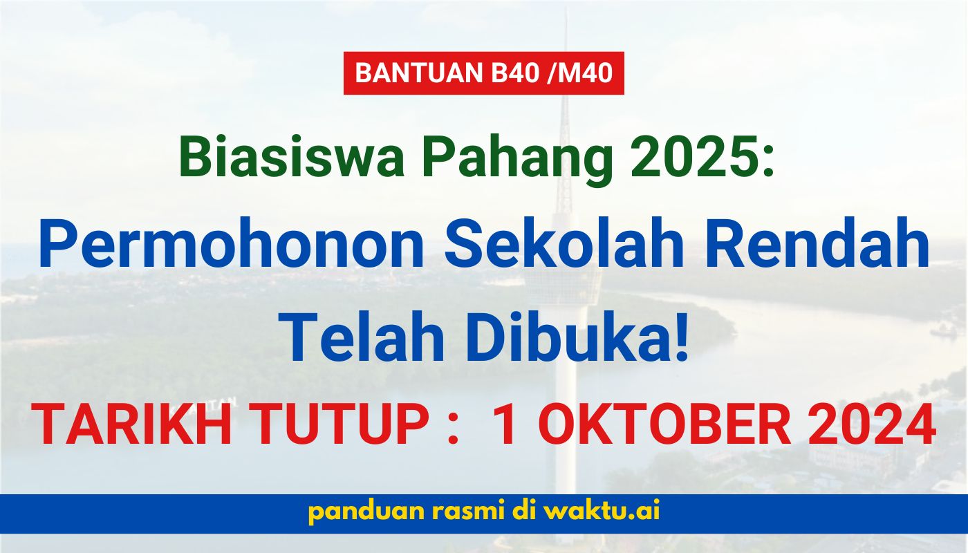 Biasiswa Pahang 2025