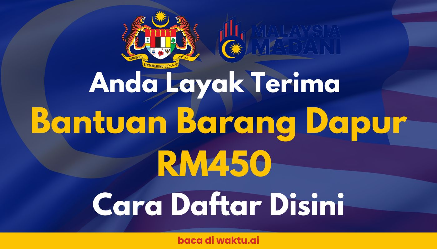 Bantuan Barang Dapur RM450