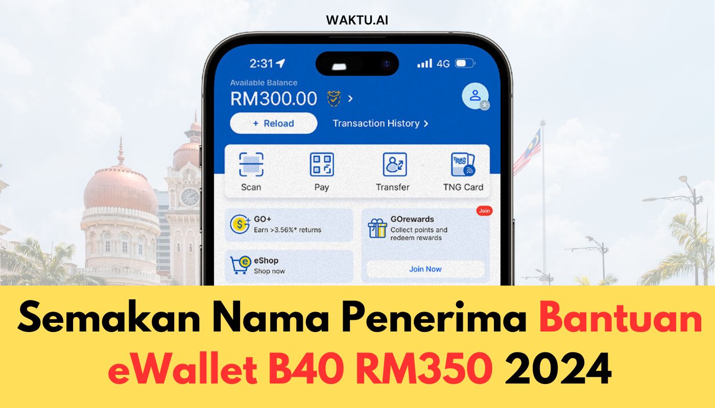 Bantuan eWallet B40