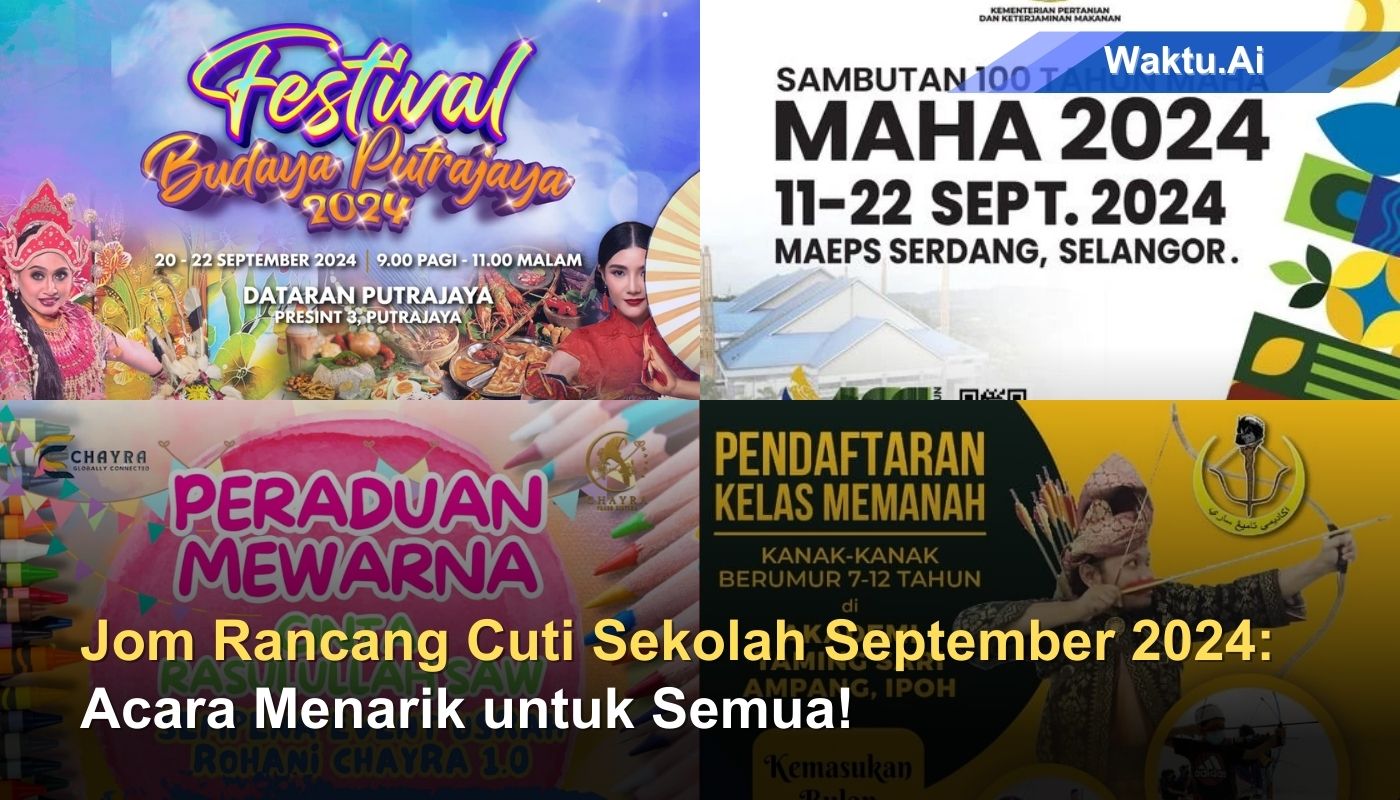 Cuti Sekolah September 2024