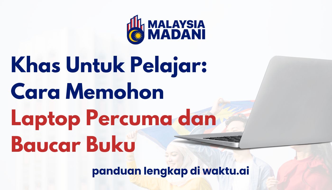 Laptop Percuma dan Baucar Buku