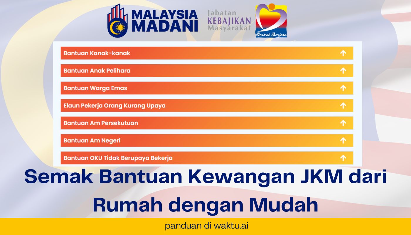 Semak Bantuan Kewangan JKM