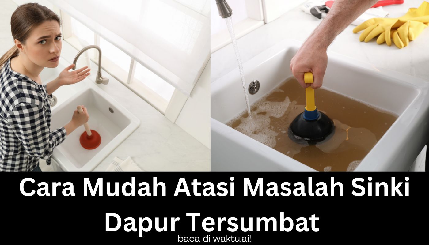 Sinki Dapur Tersumbat