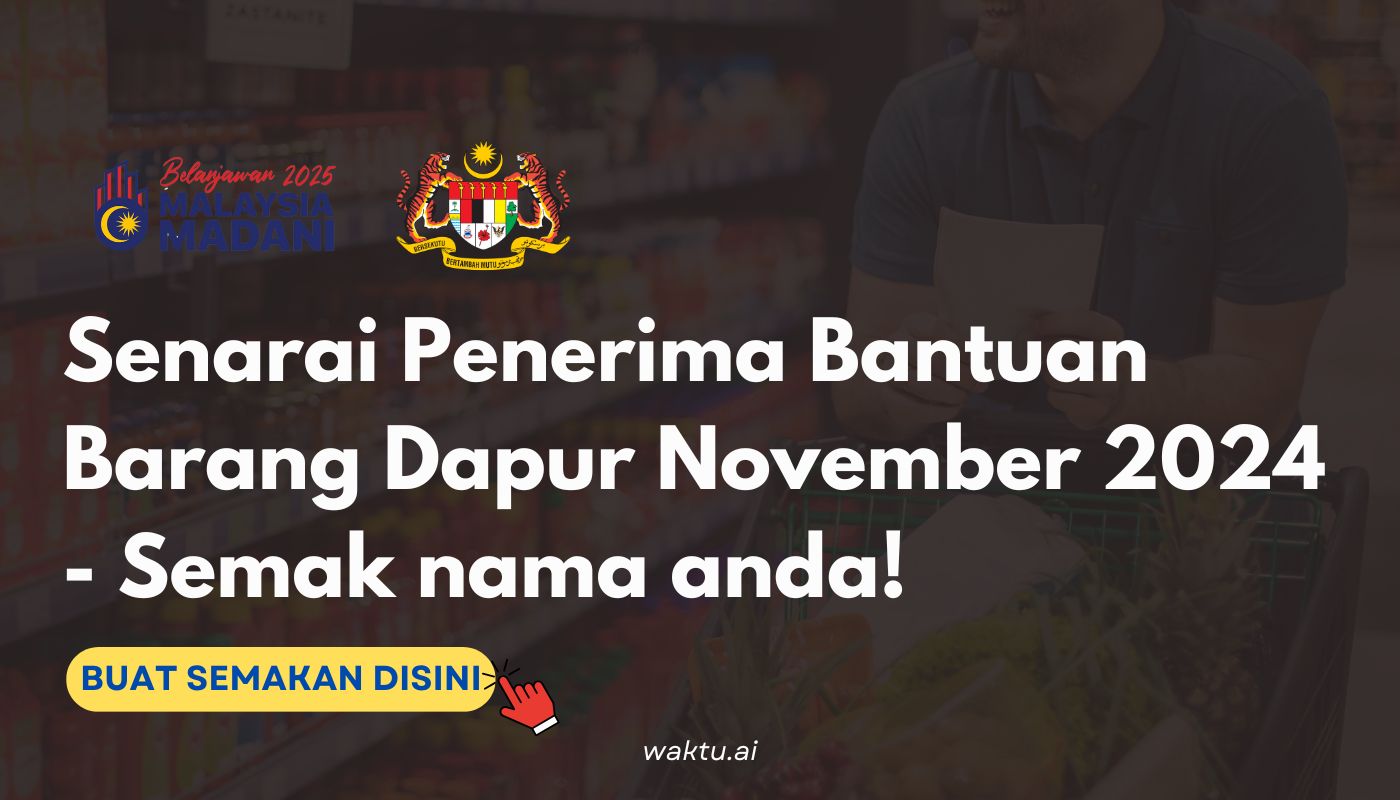 Bantuan Barang Dapur