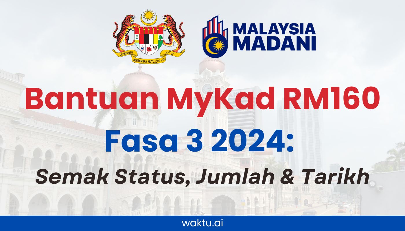 Bantuan MyKad RM160