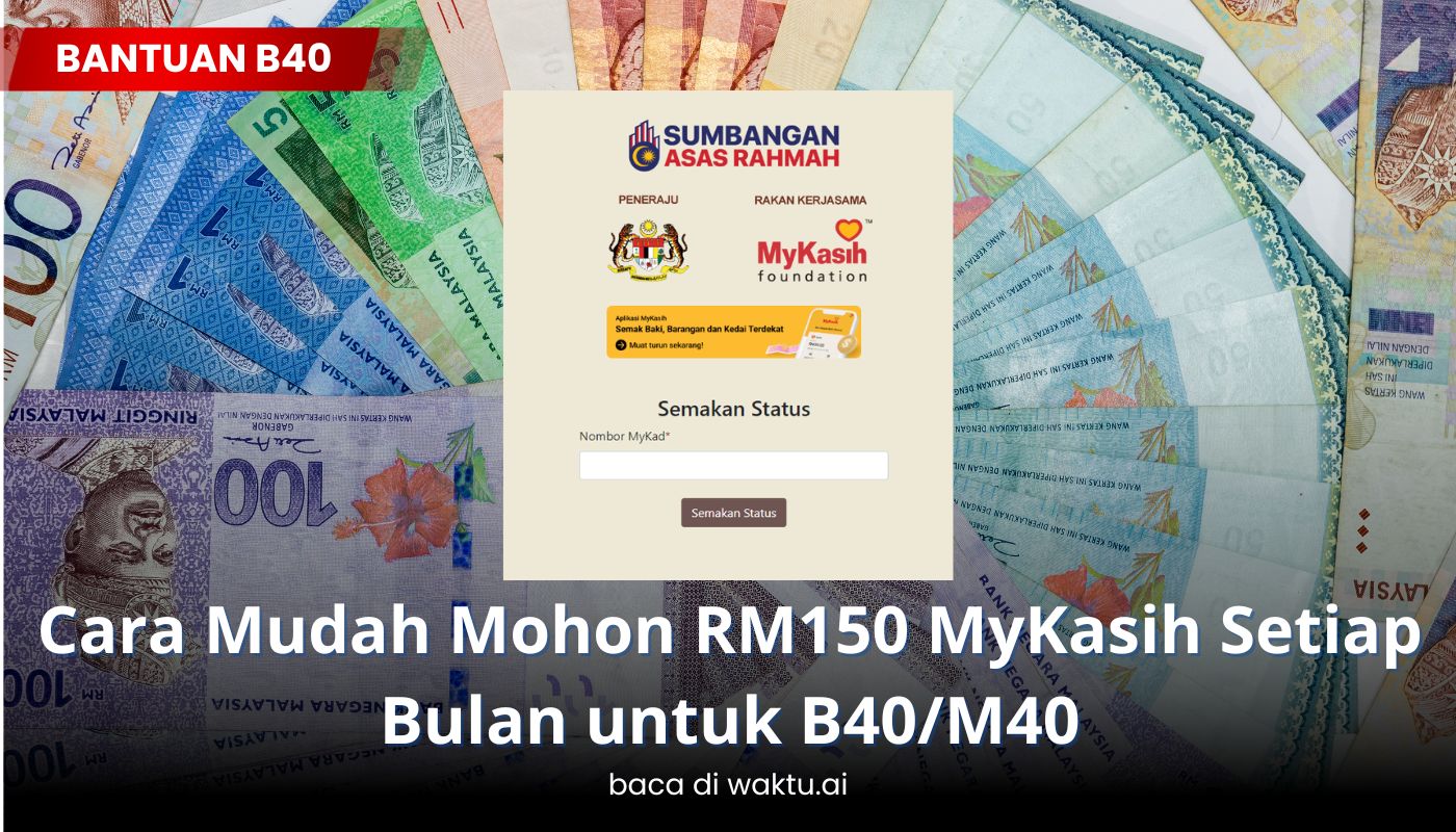 Mohon RM150 MyKasih