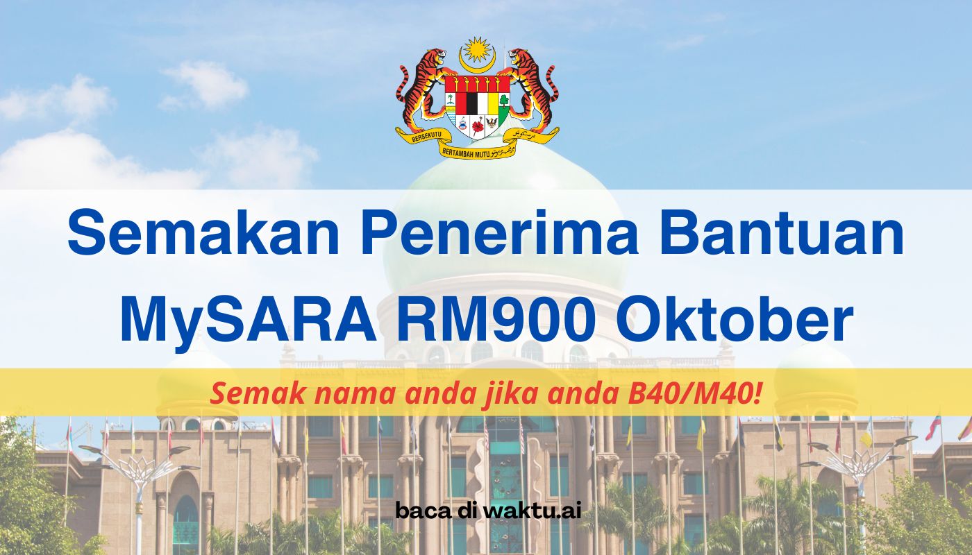 Penerima Bantuan MySARA RM900