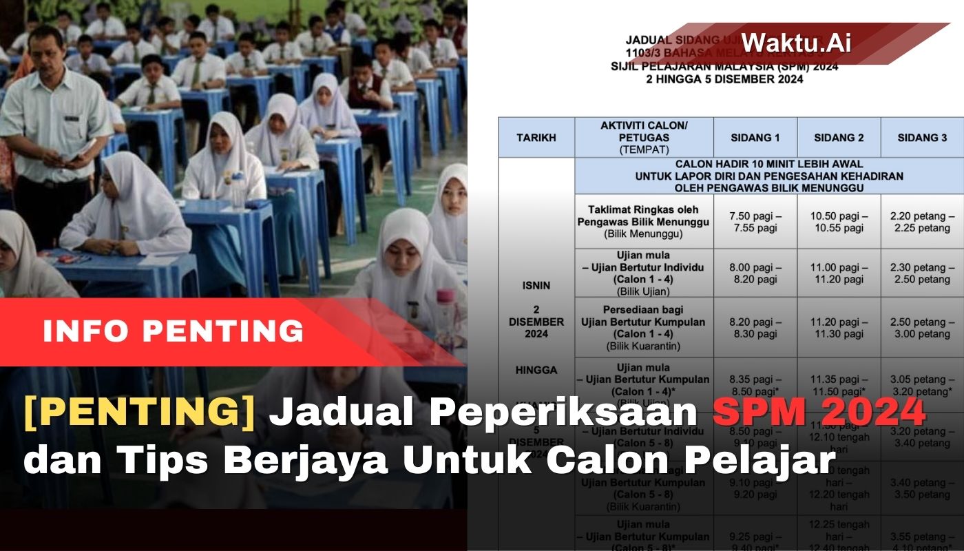 Peperiksaan SPM 2024